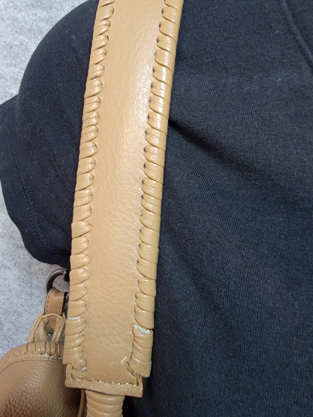 Aimee Kestenberg Tan Leather Shoulder Bag - Picture 5 of 16